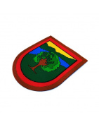 escudo termoadhesivo de brazo guarda de campo
