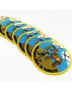 Iron On Embroidery Patch Maestranza Albacete Spain Wing 14 Air Force