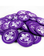 fleur de lis badge
