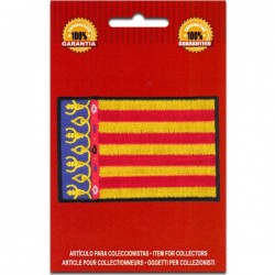 Iron On Embroidered Flag Valencia Spain