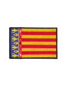 Iron On Embroidered Flag Valencia Spain