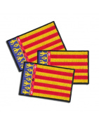 Iron On Embroidered Flag Valencia Spain