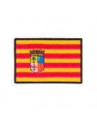 Iron On Embroidered Flag Aragon Spain