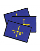 Iron On Embroidered Flag Asturias Spain