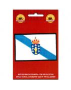 Iron On Embroidered Flag Galicia Spain