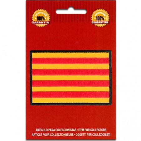 Iron On Embroidered Flag Catalonia Spain