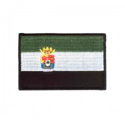 Iron On Embroidered Flag Extremadura Spain