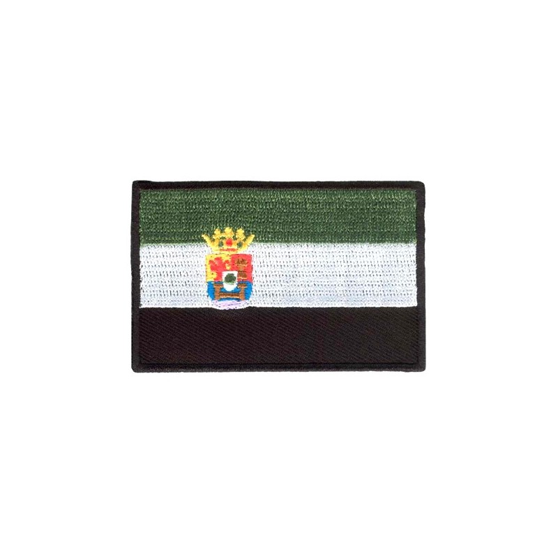 Iron On Embroidered Flag Extremadura Spain