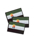 Iron On Embroidered Flag Extremadura Spain