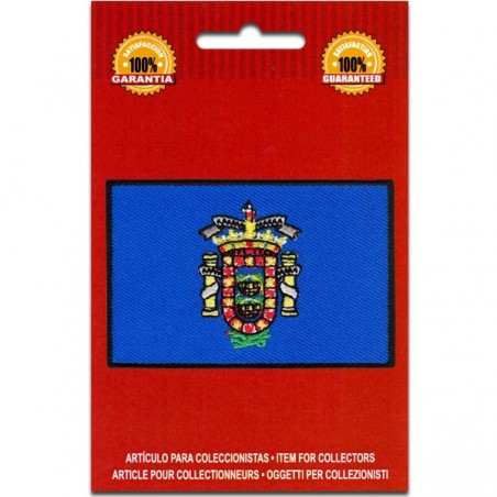 Iron On Embroidered Flag Melilla Spain