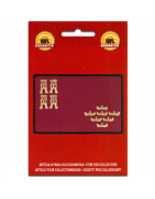 Iron On Embroidered Flag Murcia Spain