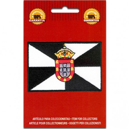 Iron On Embroidered Flag Ceuta Spain