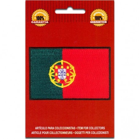 Iron On Embroidered Flag Portugal