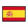 Iron On Embroidered Flag Spain with Shield
