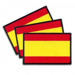 Iron On Embroidered Flag Spain