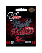 Iron On Embroidered Patch MOTO GP Night Riders
