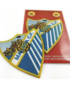 escudos bordados del malaga cf