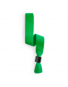 green polyester bracelet