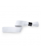 pulseras blancas ajustables