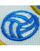 detalle escudo bordado real oviedo