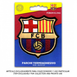 Iron On Embroidered Patch FC Barcelona