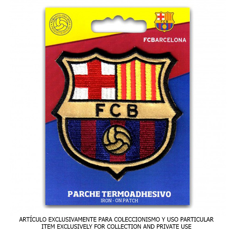 escudo bordado fc barcelona