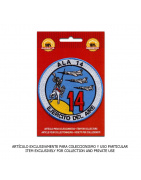 Iron On Embroidery Patch Wing 14 Air Force Albacete Spain